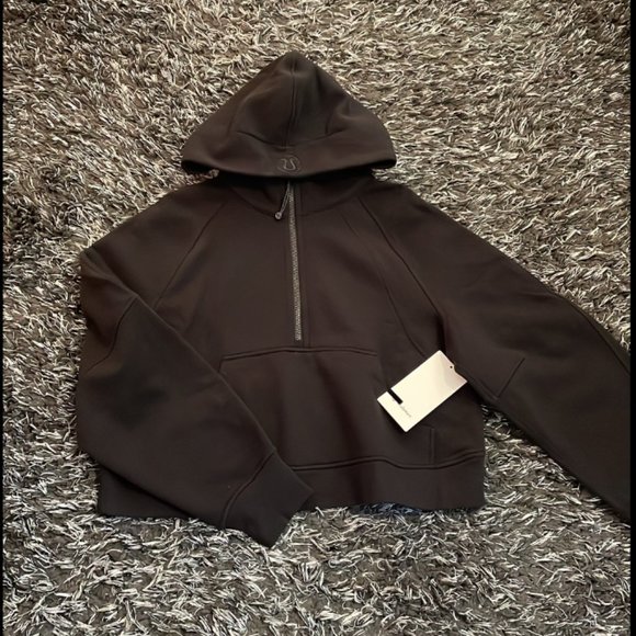 lululemon athletica Tops - new black lululemon scuba half zip